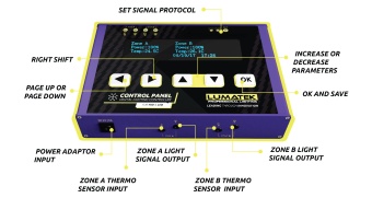 Электронная панель управления LUMATEK Digital Panel PLUS 2.0 (HID+LED)